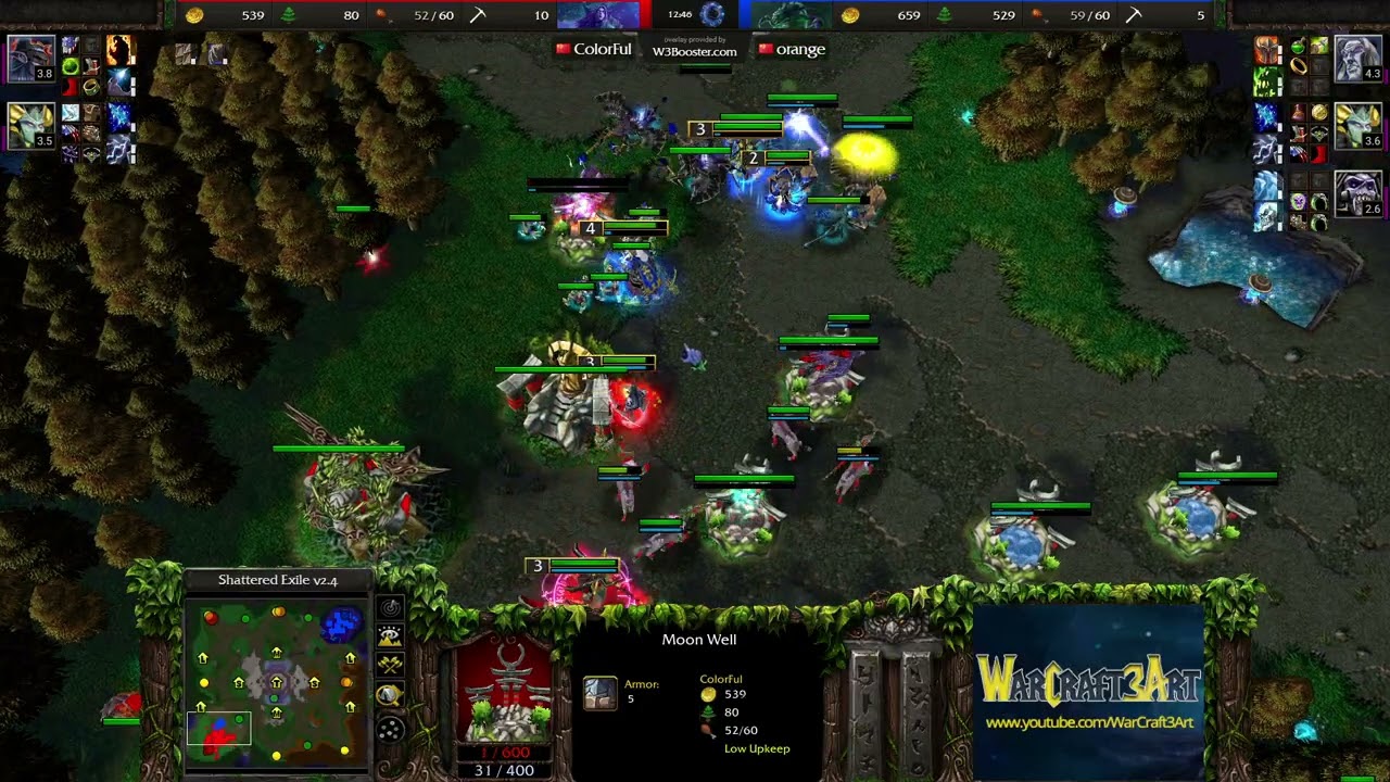eer0(UD) vs ColorFul(NE) - Warcraft 3 Classic - RN8886