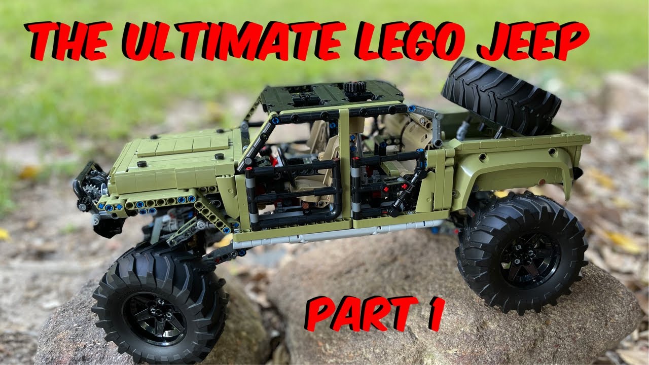 Ultimate Lego Jeep Build Part 1