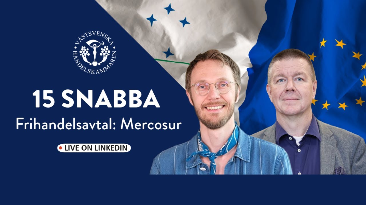 15 SNABBA: Frihandelsavtal Mercosur