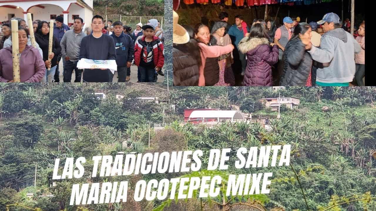 ASI FUE EL RECIBIMIENTO A LA BANDA AIRES MIXE EN SANTA MARIA OCOTPEC TOTONTEPEC MIXE
