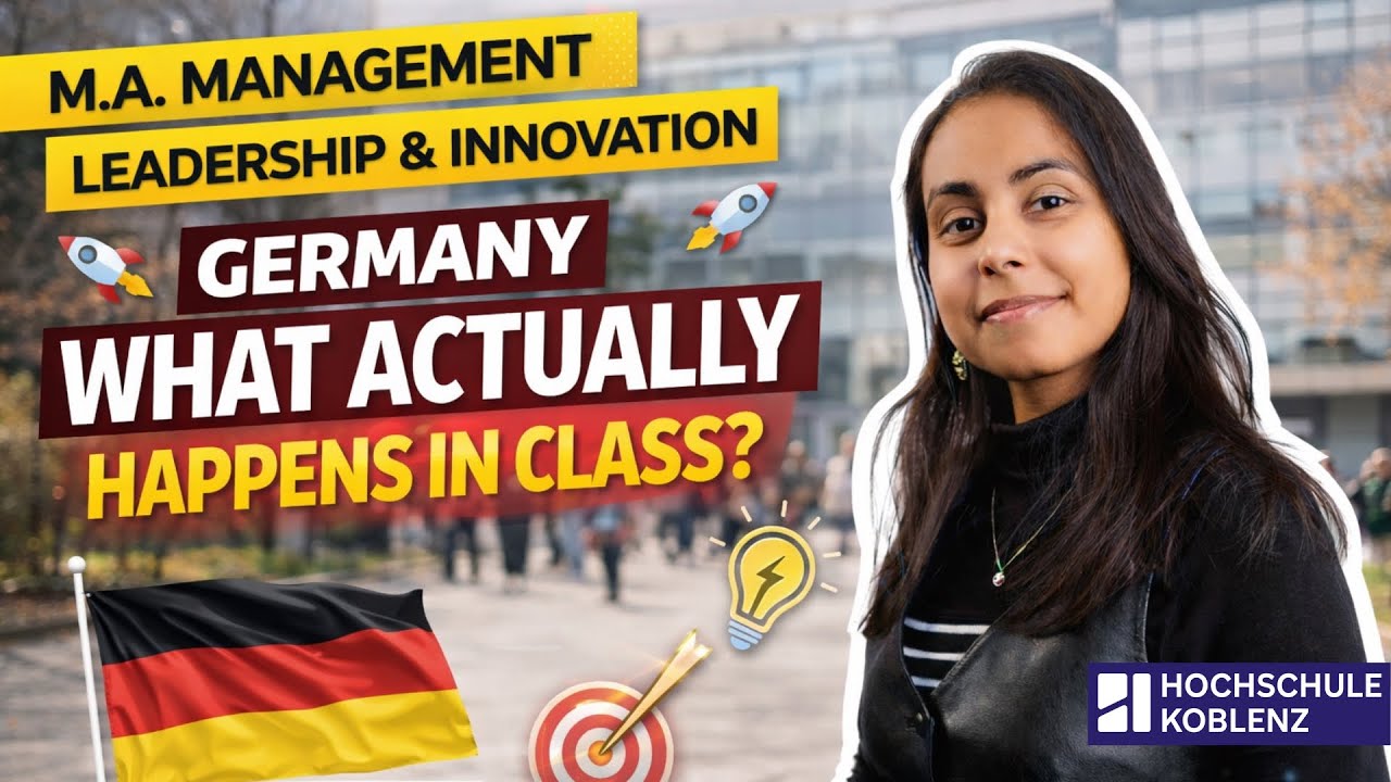 Management Leadership and Innovation in Germany. #mastersingermany #HSkoblenz # MLI #studyabroad