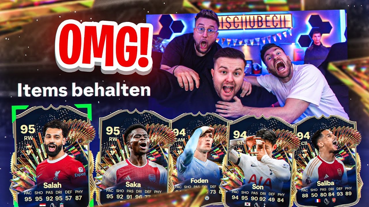 EA GÖNNT zu KRASS im Premier League TOTS PACK OPENING 😍 DUAL Stream Pack Best of mit 
