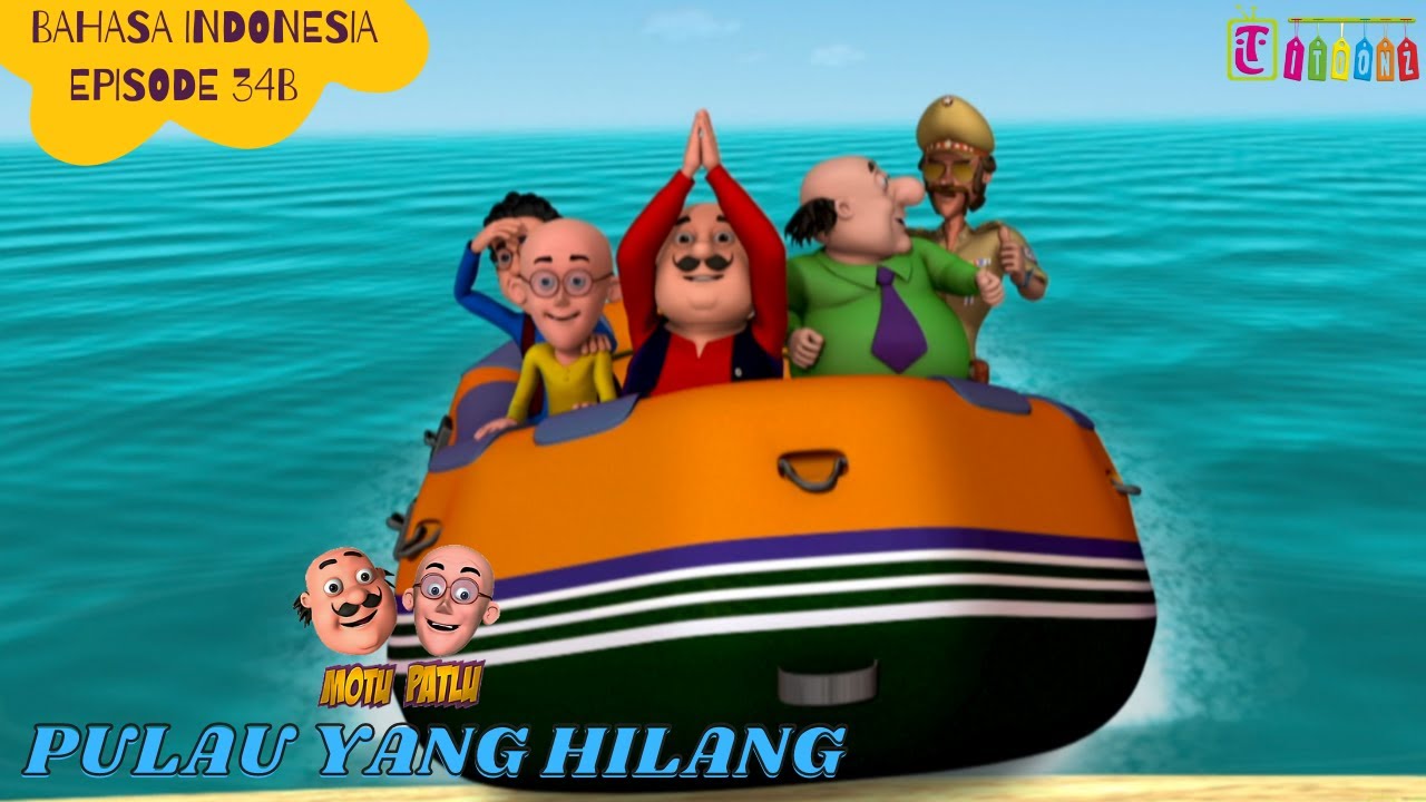 Motu Patlu Series Eps 34B Full Versi - Pulau Yang Hilang | Animasi Anak | Itoonz