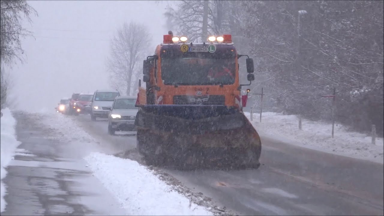 Schneeräumung B116 [Ri. Bruck] - LKW Bruck 2 & 9