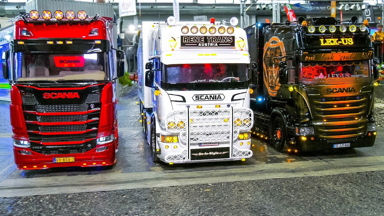 MEGA RC MODEL TRUCKS, RC DUMP TRUCK, RC EXCAVATORS, RC TRACTOR, RC CONSTRUCTION SITE ACTION!!