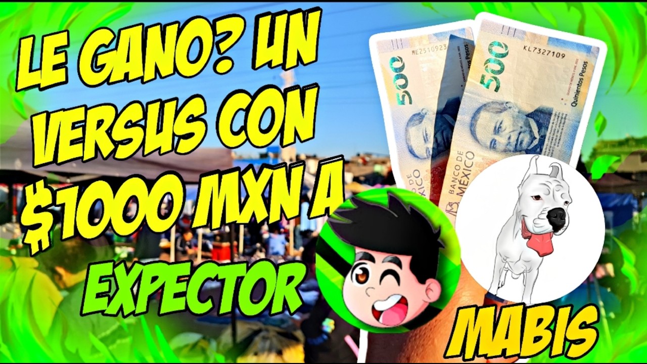 Me RETARON a un Versus en el TIANGUIS de las TORRES con @ExpectorOficial y @MABISOF #retro #game