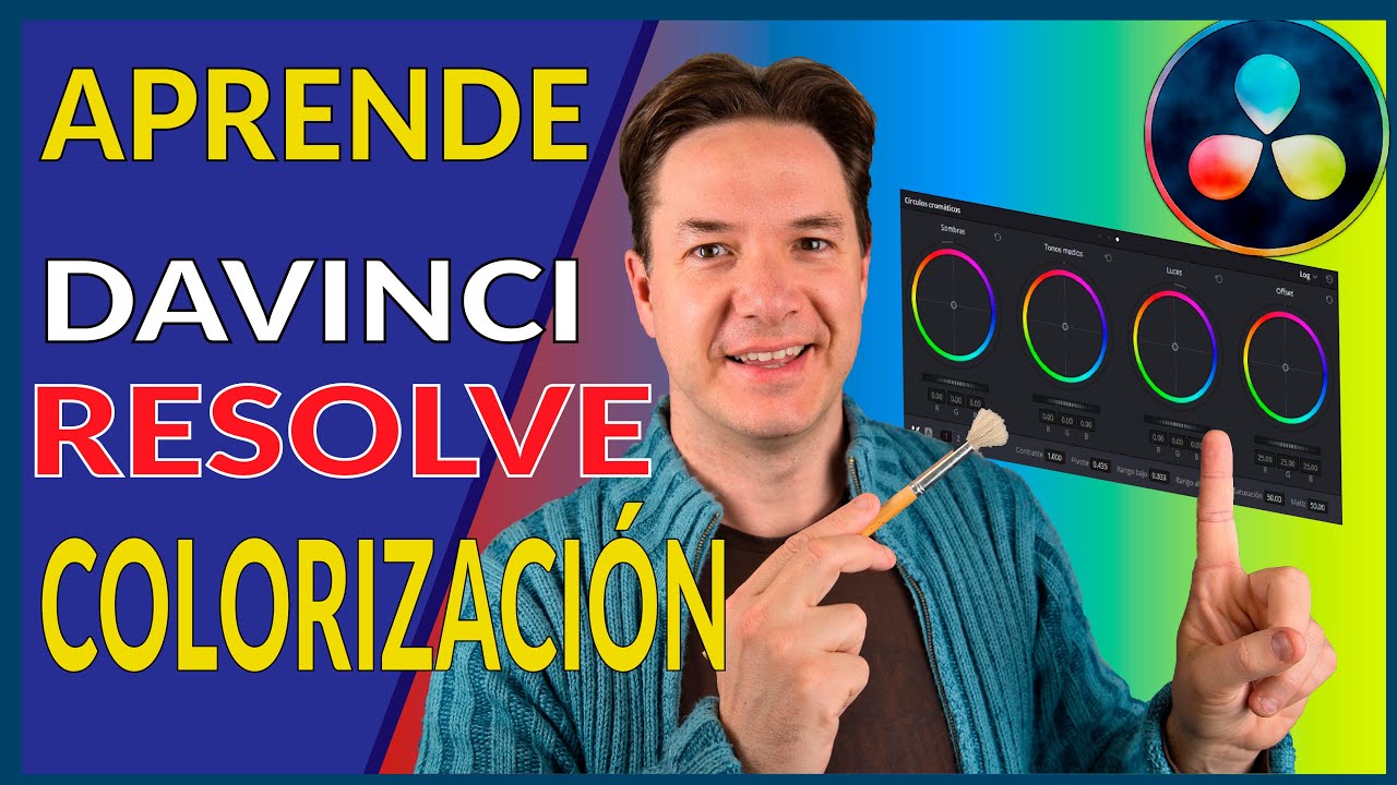 TUTORIAL # 002 🔴 (CORRECCIÓN de COLOR) con DAVINCI RESOLVE APRENDE a EDITAR VIDEO 2023