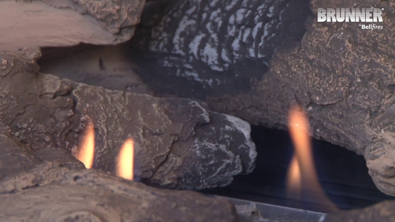 Gaskamine aus dem Haus Brunner: Centerfire