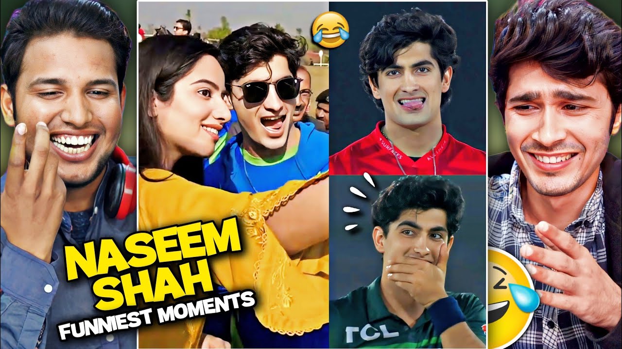 Naseem Shah Trending Tiktok + Edits Cute & Funny Moments Part 4  Reaction😍🔥| #naseemshah #edits