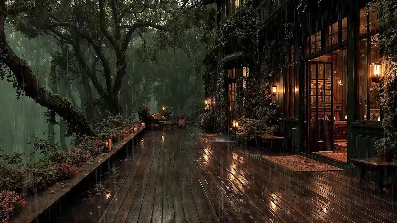 Rain Sounds for Deep Sleep 🌧 Calm Thunder White Noise