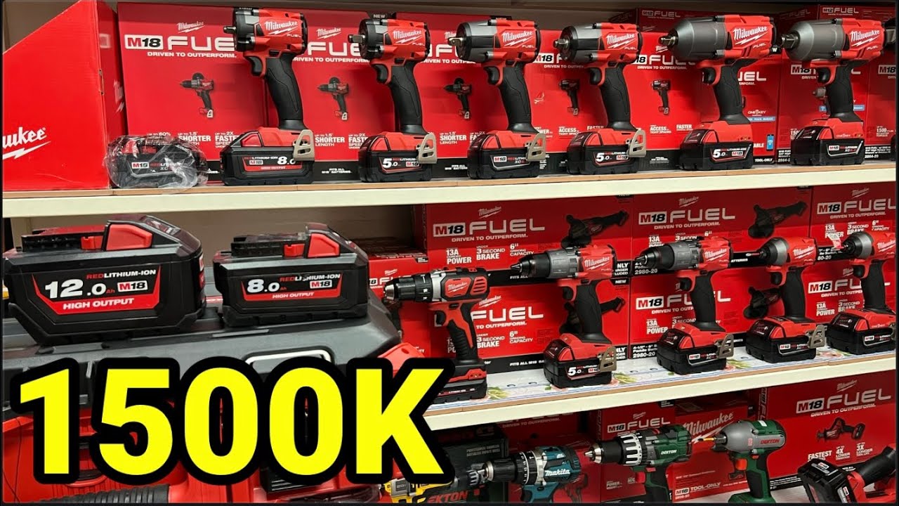 Milwaukee M18 2962-20 Giá 3.900k Pin Milwaukee 8.0 Giá 1.500k