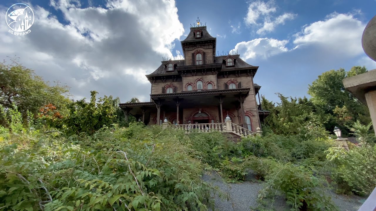 Phantom Manor Dark Ride On ride at Disneyland Paris