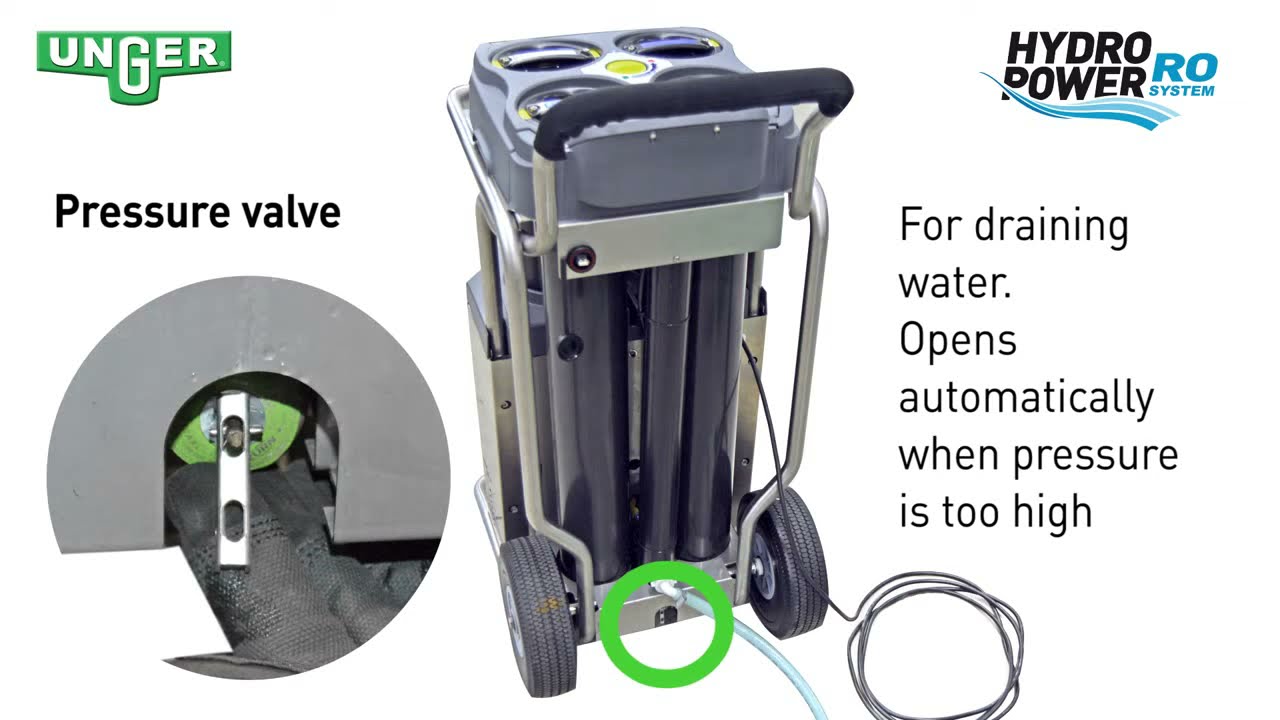 UNGER HydroPower RO40C for pure water window cleaning