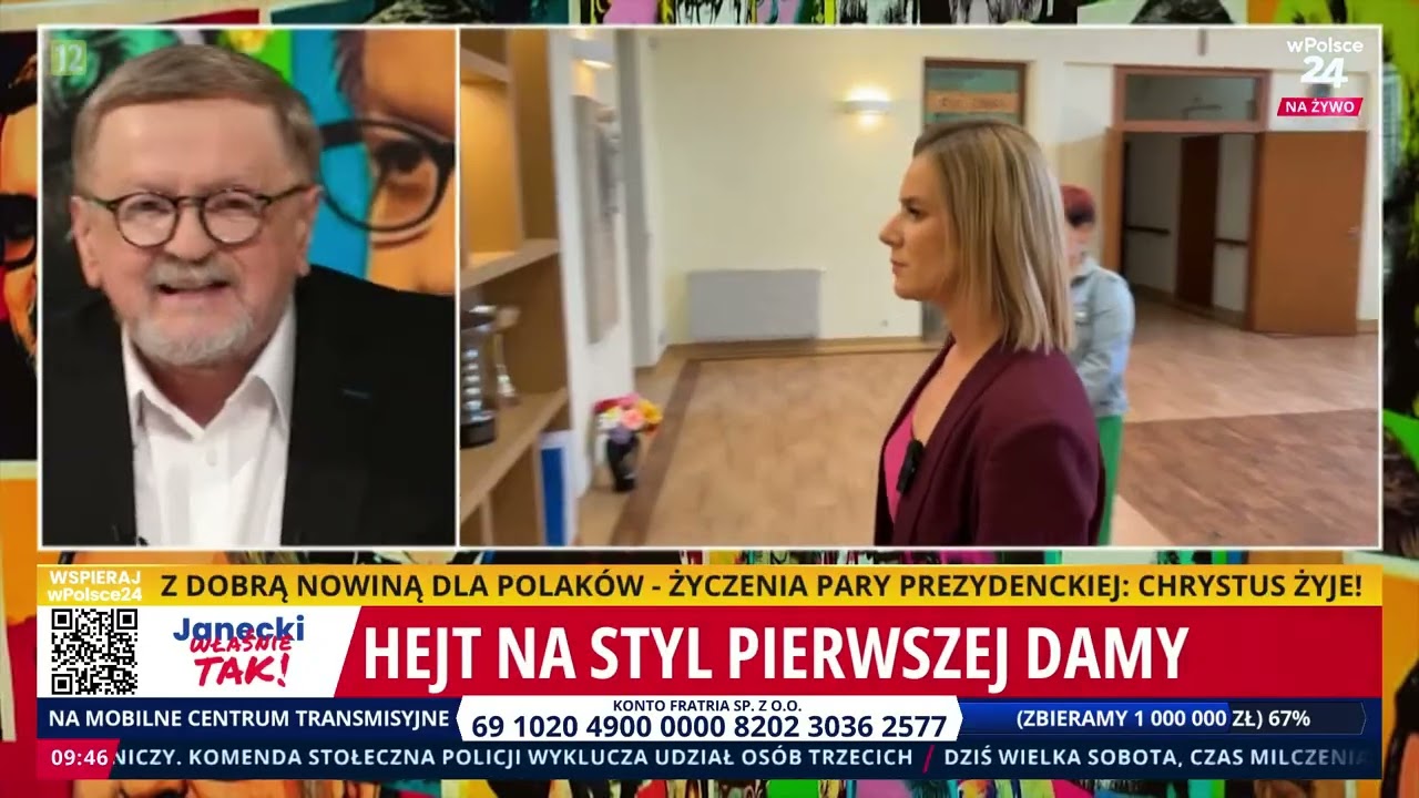 Hejt na styl Pierwszej Damy. Janecki właśnie TAK