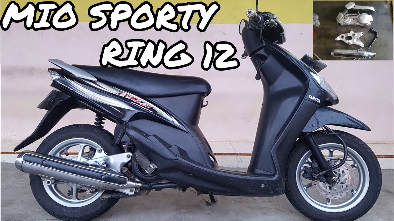 Yamaha Mio Sporty Ring 12 || Tutorial Pemasangan Pelek