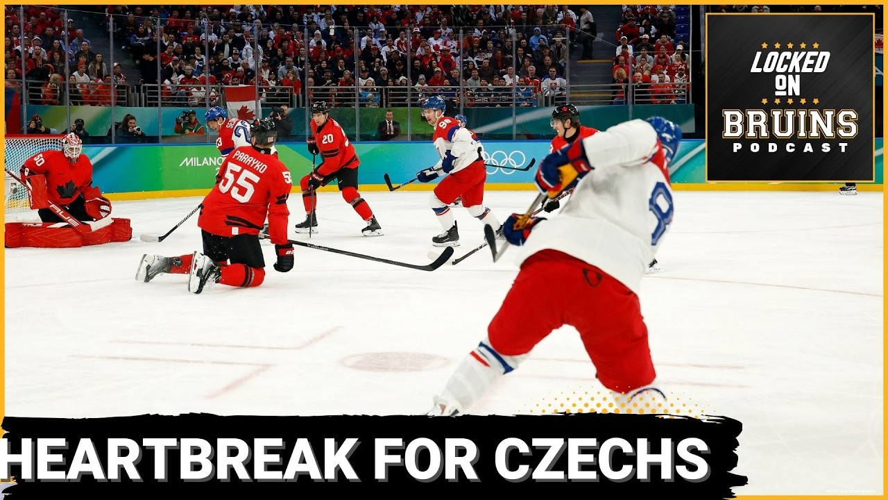 DRAMA & HEARTBREAK @ WINTER OLYMPICS David Pastrnak FALLS in OT to Canada; USA & Finland ADVANCE