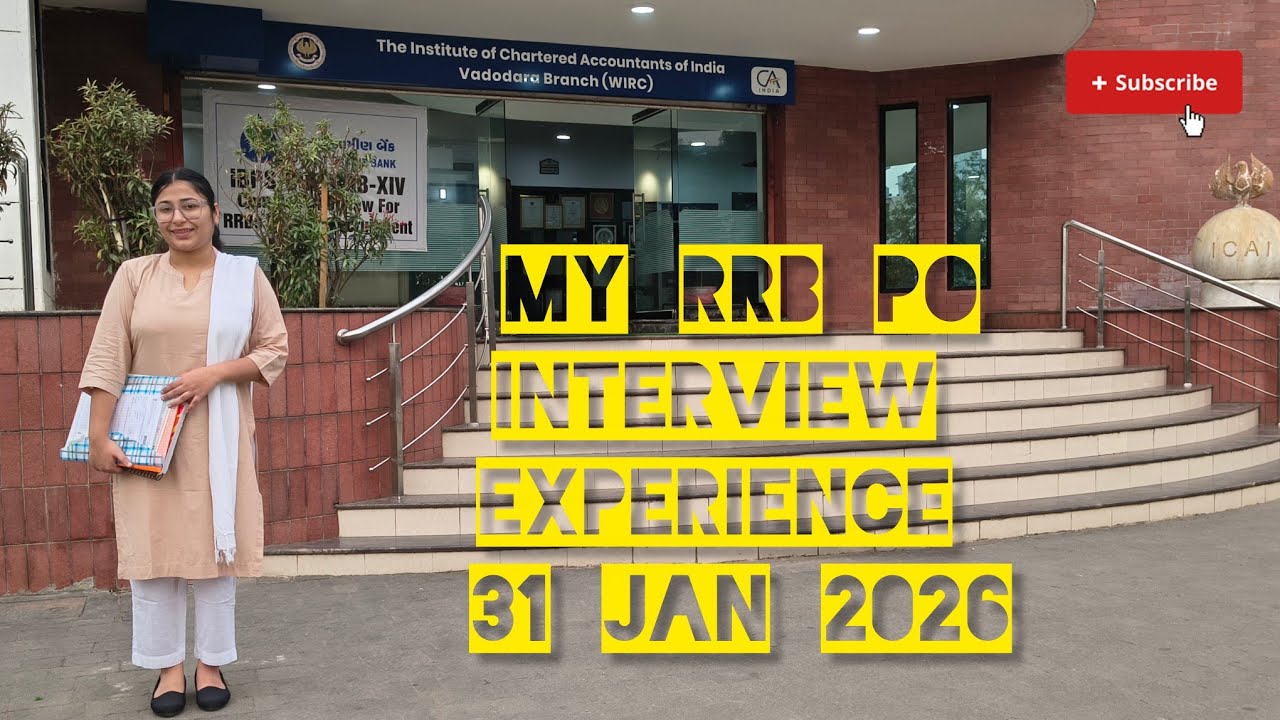 🫠MY RRB PO INTERVIEW EXPERIENCE 😢 31 JAN 2026🙏🏻HOPE FOR THE BEST ❤️#rrb #education #bankexam 