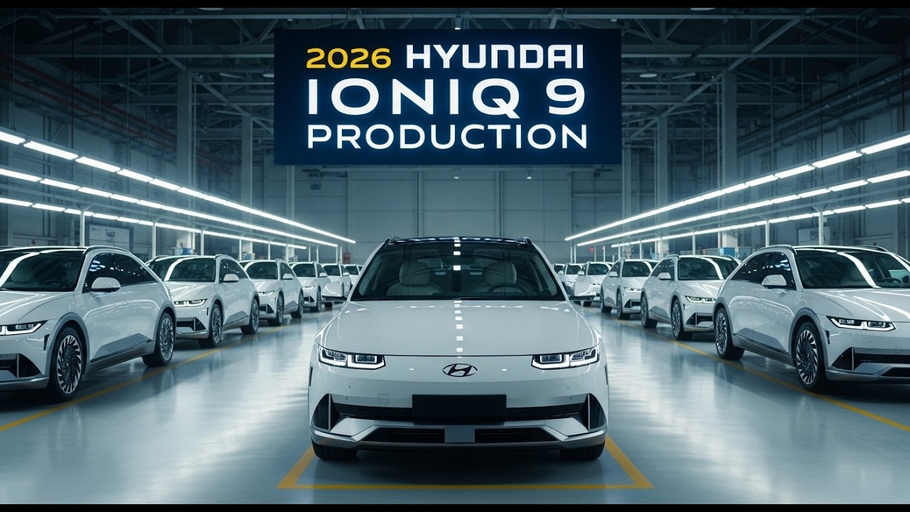 2026 Hyundai Ioniq 9 Production Line | Inside the $7 6 Billion Metaplant
