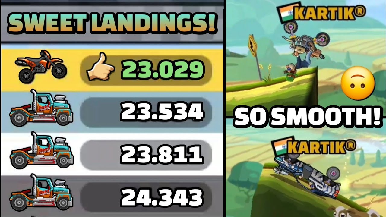 УДОБНЫЕ ПРИЗЕМЛЕНИЯ — ГЛАВНАЯ ПОБЕДА!! 🤩🏆 В МИНИ-ПРОГРАММЕ СООБЩЕСТВА — Hill Climb Racing 2