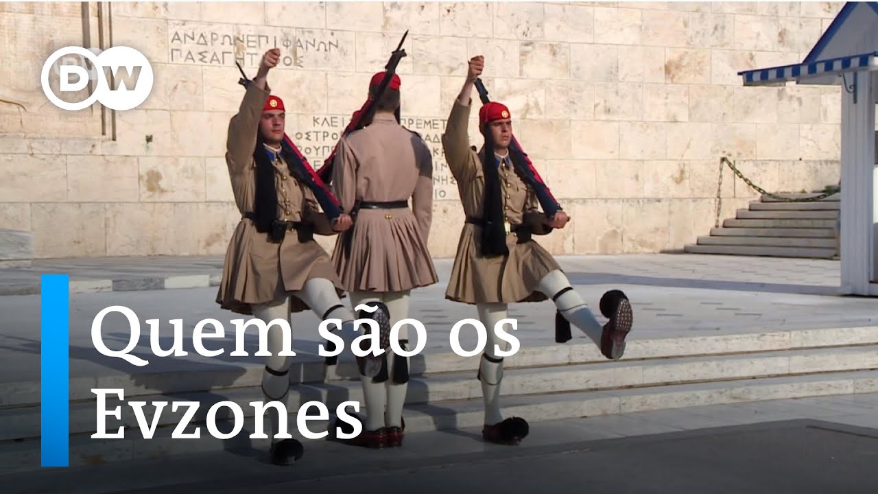 Quem são os Evzones, os guardas do parlamento grego