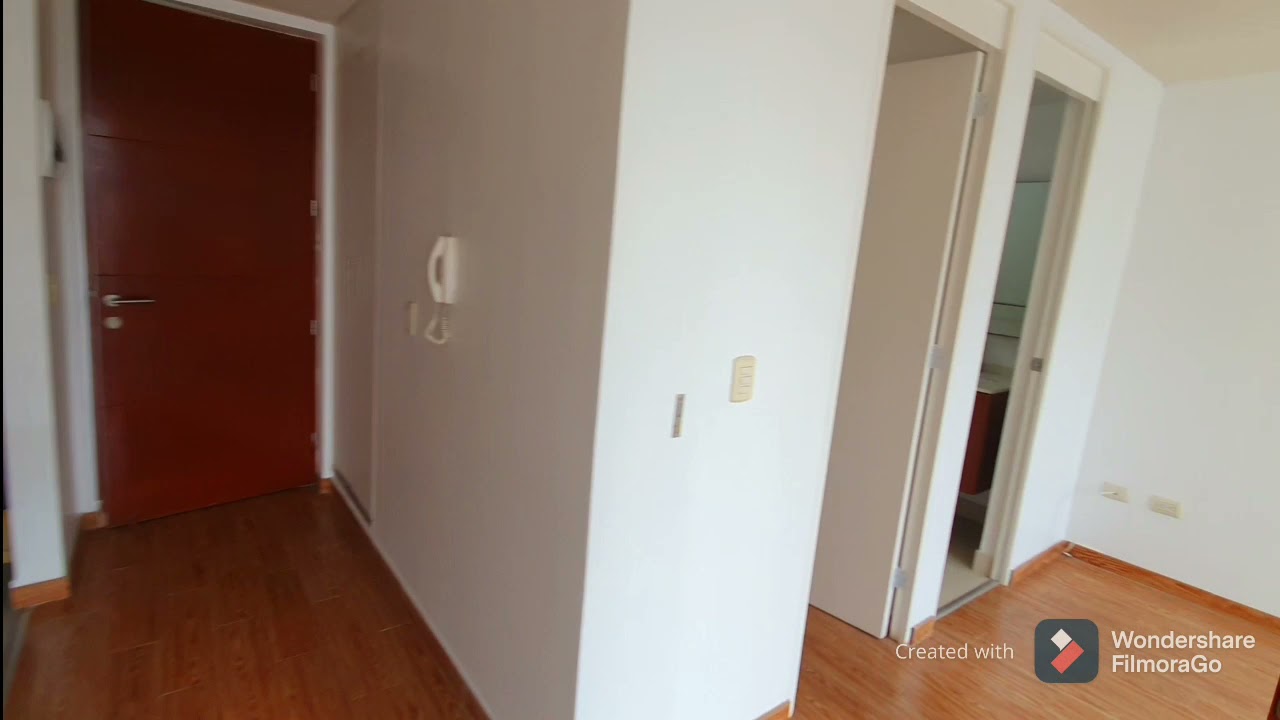 Se alquila en Lince departamento de 2 Dormitorios piso 12 de 55m2 vista interior a parque
