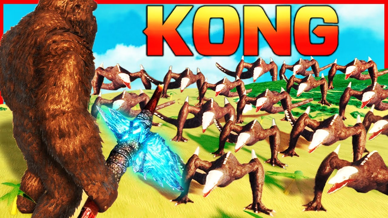 ROBLOX KONG vs SKULL CRAWLER INVASION EVENT