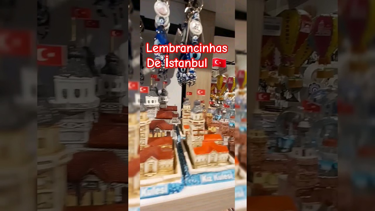O que comprar em Istanbul, suvenires lindos 🇹🇷🥰 #istanbul #turquia #vidanaturquia #suvenir