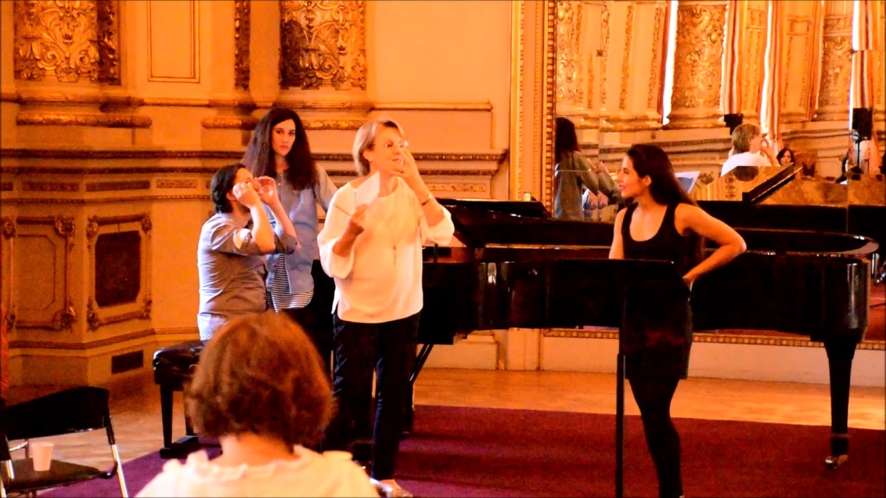 Natalia Quiroga Romero - Bernarda Fink Master Class - Gretchen am Spinnrade (Schubert)