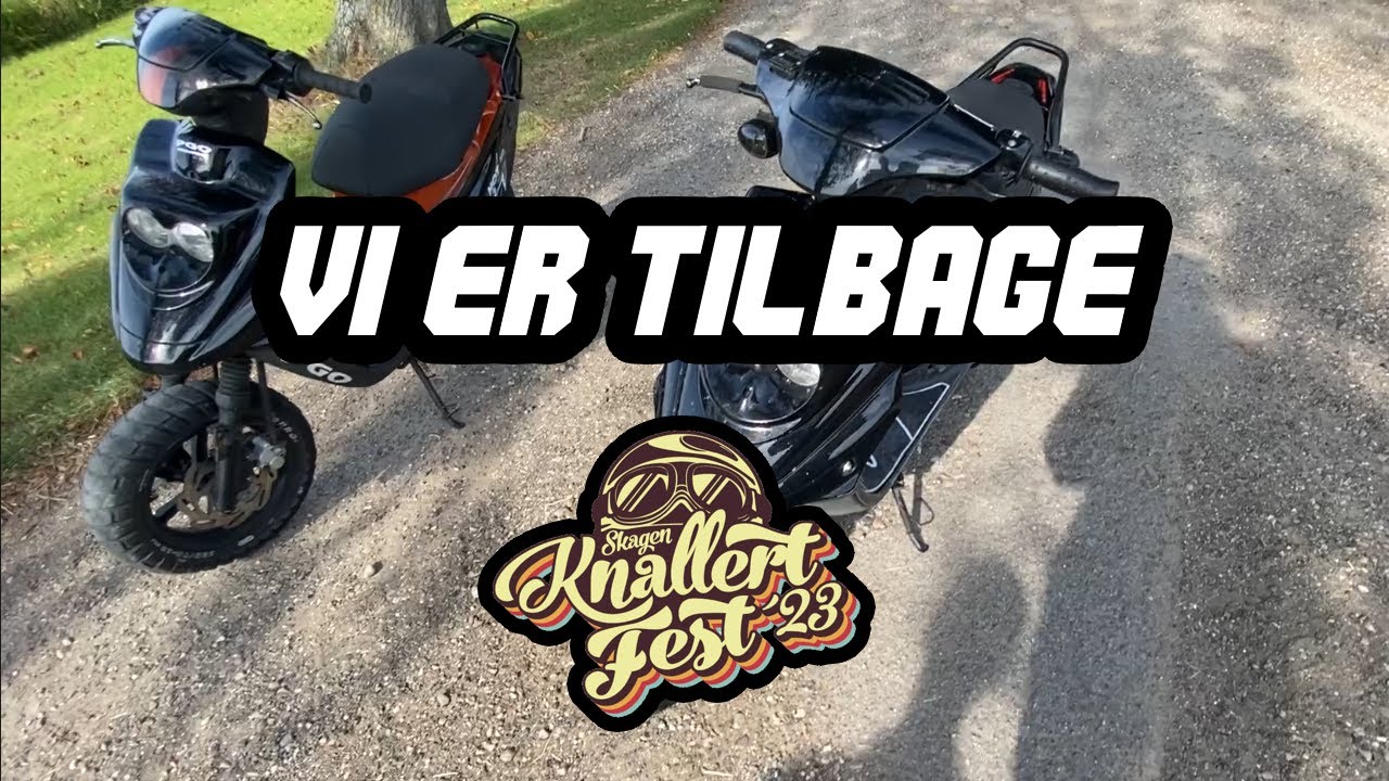 Scootervlog #3 // VI ER TILBAGE!!!