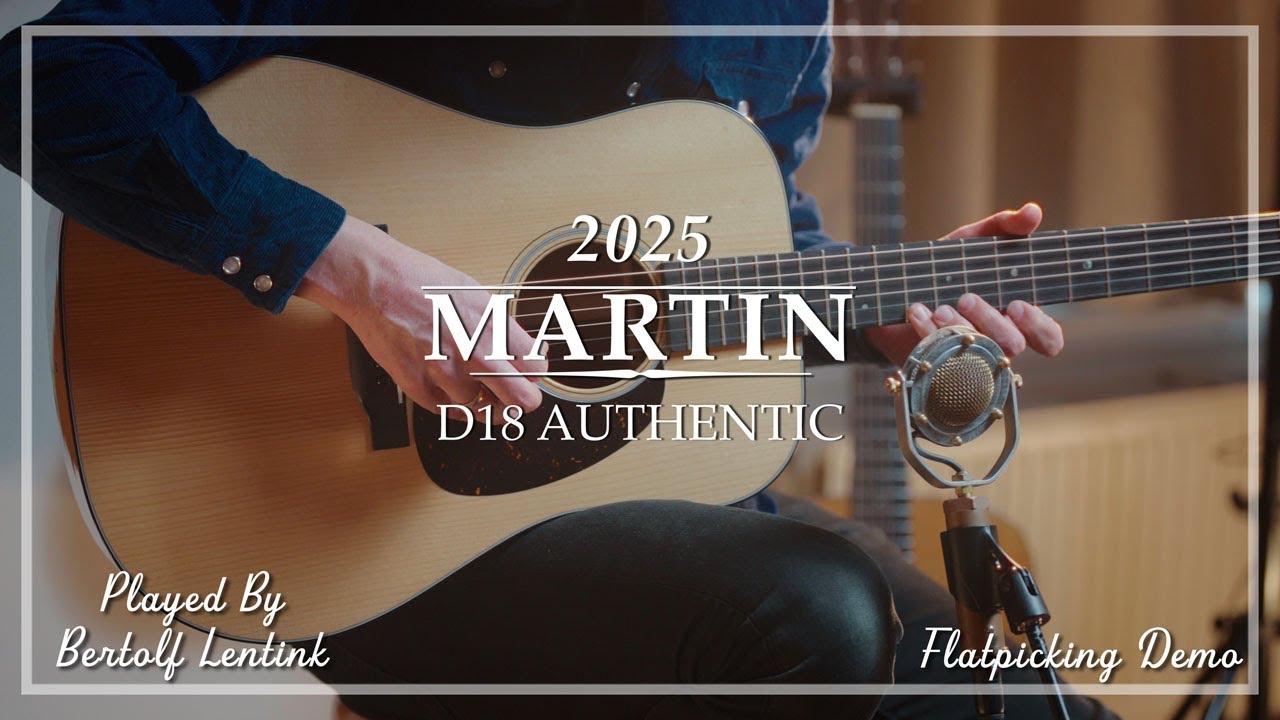 Martin Custom Shop Expert D18 Authentic 1937 played by Bertolf | Flatpicking Demo