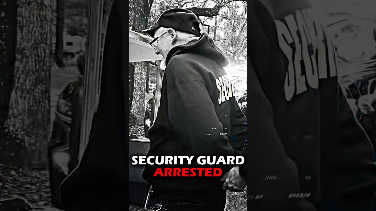 Security Guard Arrested Using Police Lights on Main Road