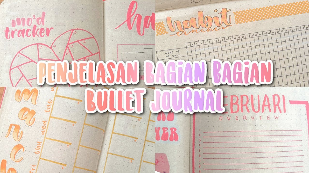 Penjelasan Bagian-Bagian Bullet Journal-nya Tar