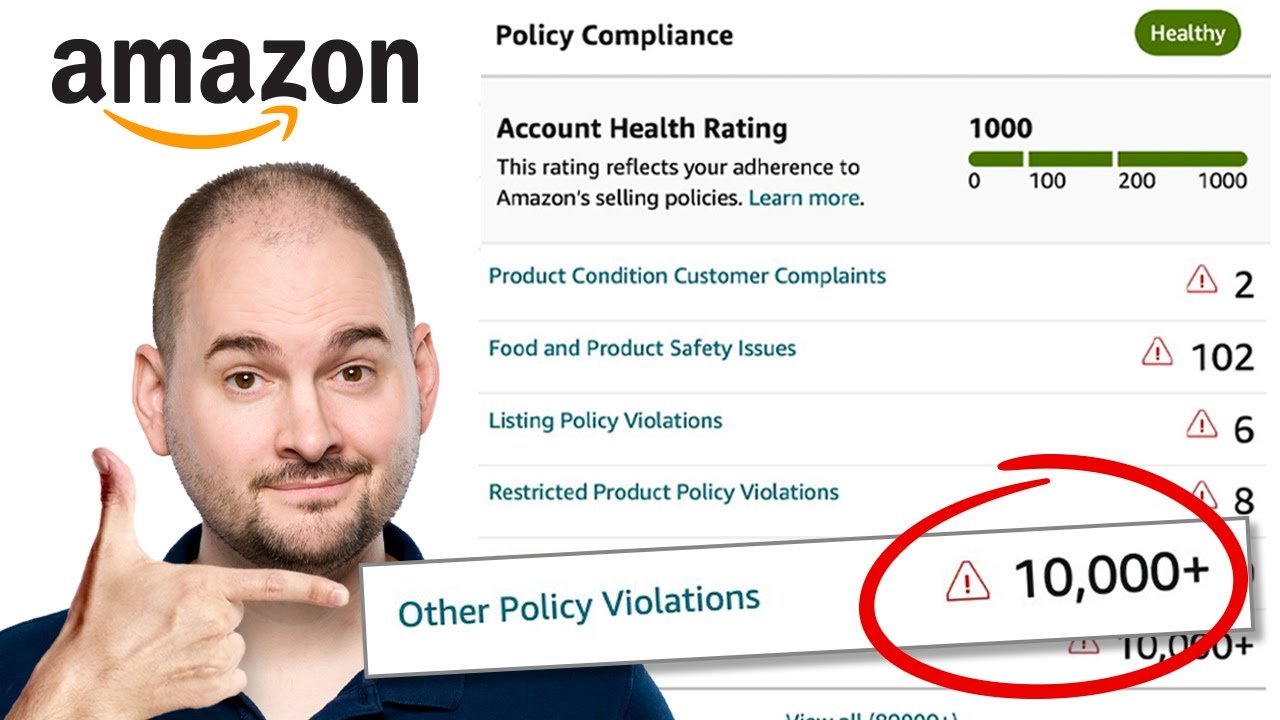 World Record 80,000 Policy Violations on Amazon - And 1000 Account Health?!