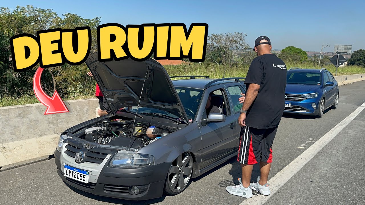 QUEBROU NO MEIO DA RODOVIA , PARATI G4 NA FIXA DEU TRABALHO