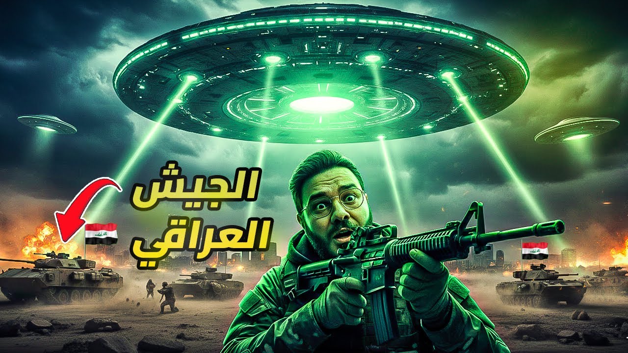 هجوم الفضائيين على الجيش العراقي 😱🛸 | غزو العراق