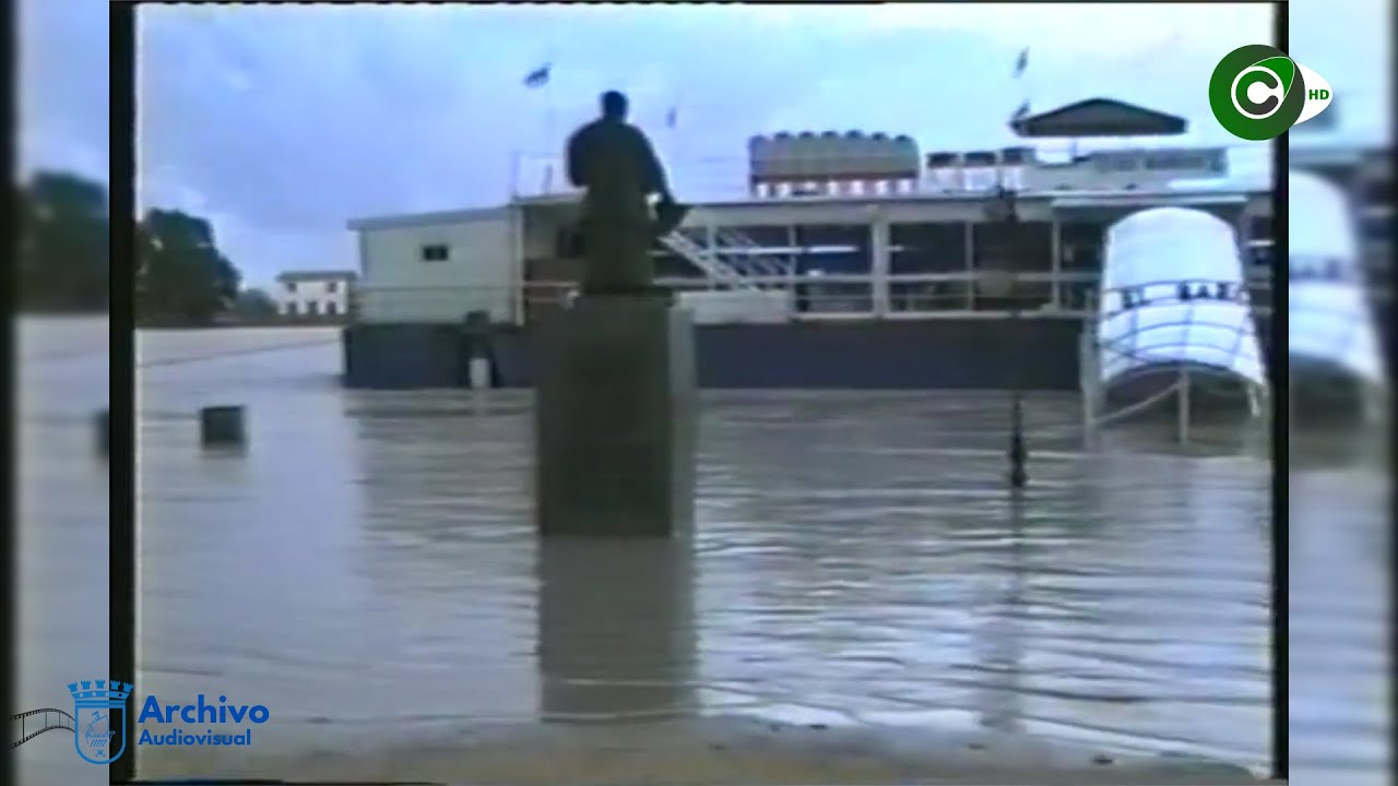 Coria, una mirada al pasado. En la década de los 90, Coria sufrió una grave inundación.
