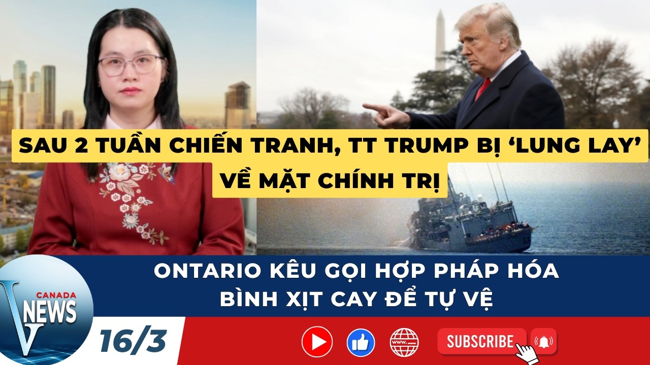 🔴Thủ tướng Canada và Anh thảo luận MỞ LẠI EO BIỂN HORMUZ; BỨC TRANH TỊ NẠN dòng người đổ về Châu Âu