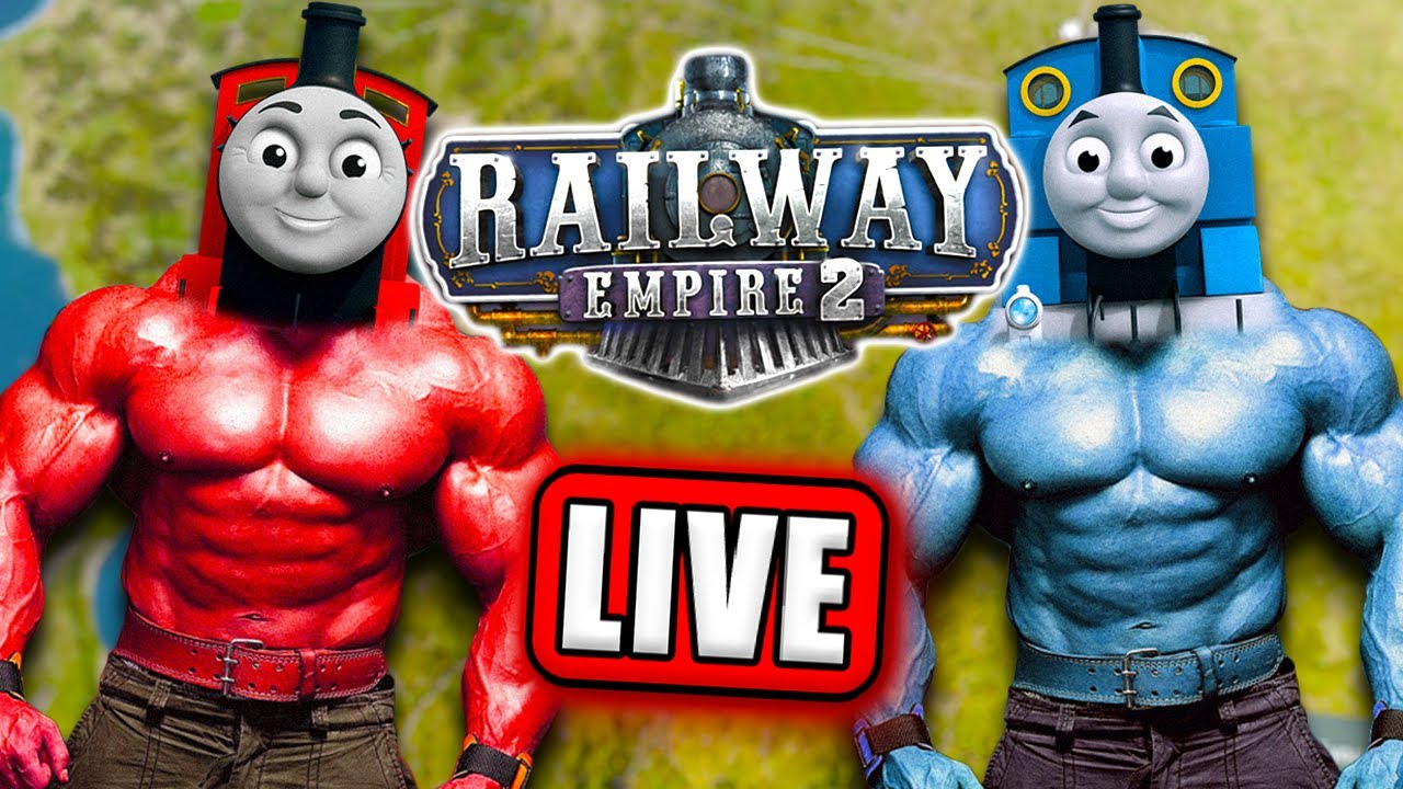 [🔴LIVE ] Getting Jacked with Thomas and James! | Railway Empire 2 Multiplayer Stream