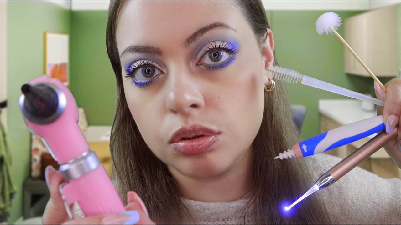 ASMR| Realistic Ear Massage & Ear Cleaning for INTENSE PERSONAL ATTENTION (3DIO, Visual Ear Canal)