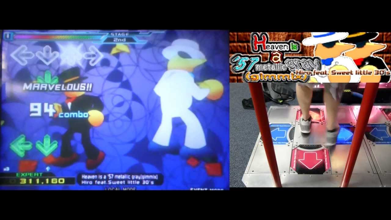 Kon - Heaven is a '57 metallic gray (gimmix) (Expert) PFC AAA on DDR SuperNOVA2