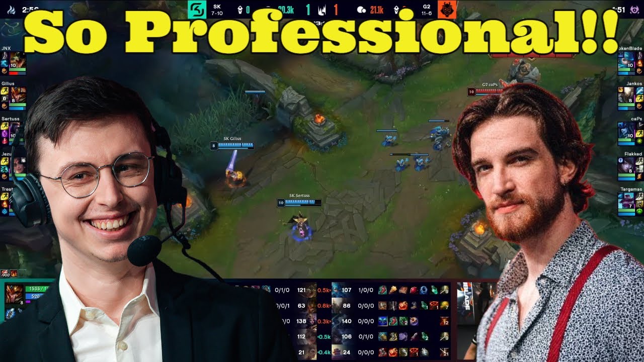LEC Casters Show They Are True Professionals!!