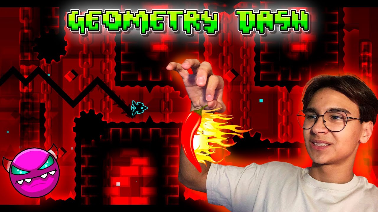 ПРОХОЖУ BLOODBATH Z, НО ЗА КАЖДЫЙ 10й ФЕЙЛ ЕМ ОСТРЫЙ ПЕРЕЦ!!! ► Geometry Dash #32