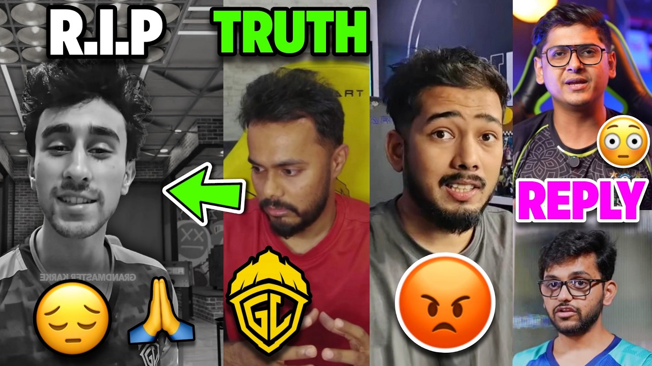 This is Truth - RIP GodLike Player 🙏💔 Full STORY Revealed😔 | Scout Shocked Reaction,Soul Mortal,BGMI