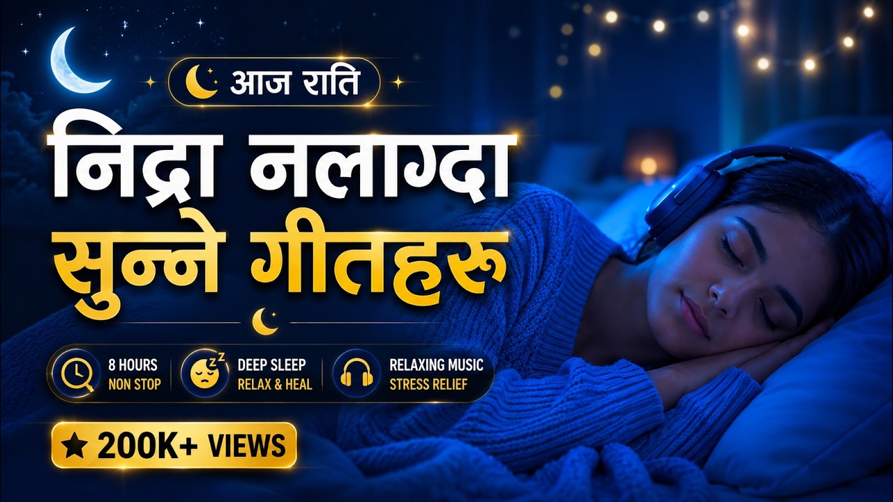 १५ मिनेटमा निदाउन यी गीत सुनौं | Nepali Soft & Sleep Songs | Rhythm of Nepal