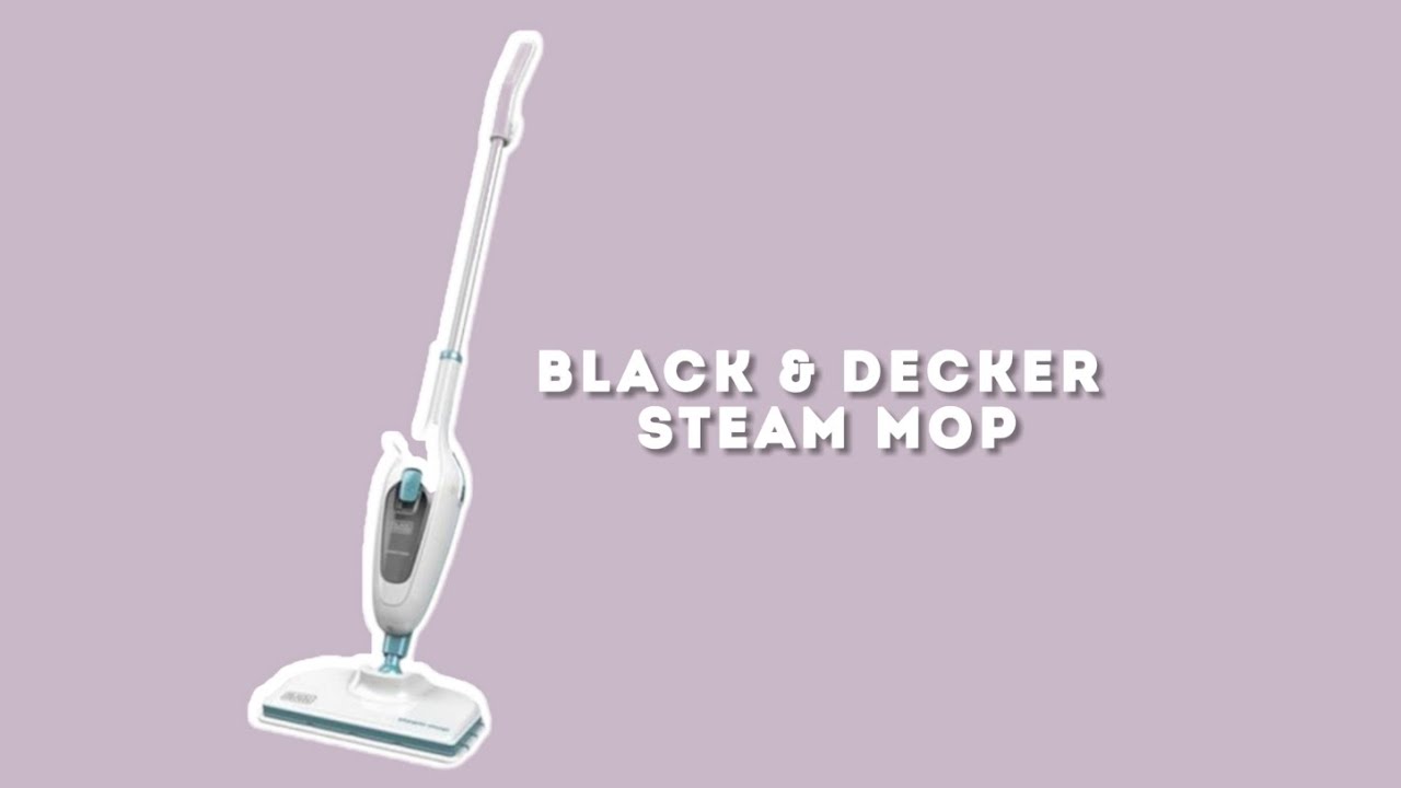  Black+Decker steam-mop 1300W.