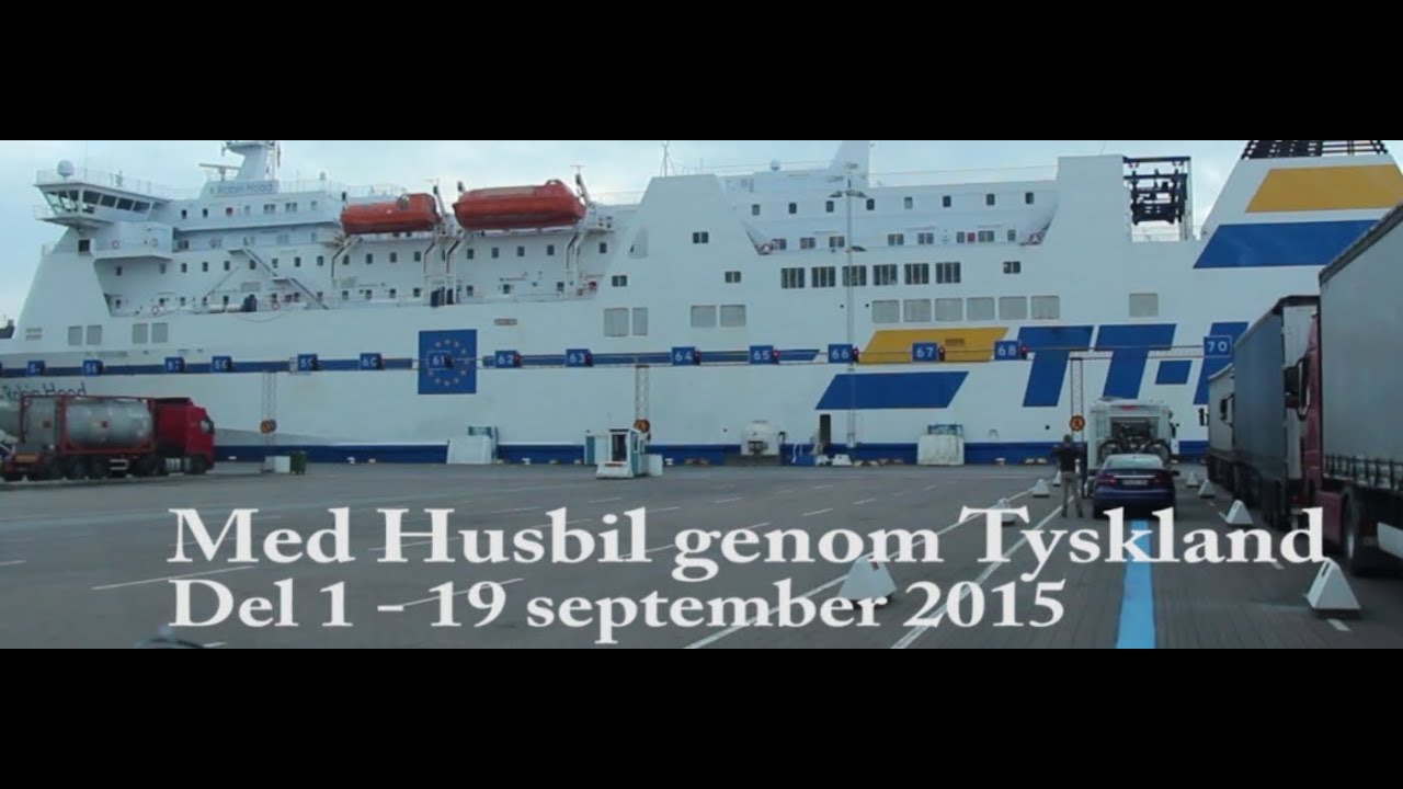 Med husbil genom Tyskland, Del 1