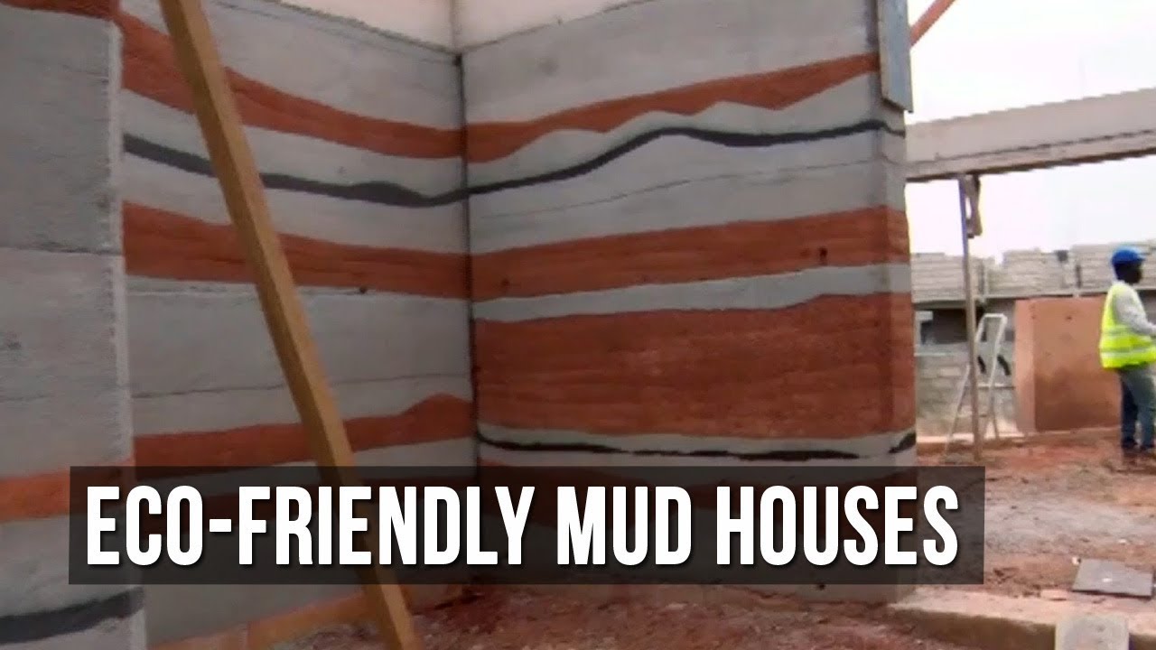 Ghanaian Company Builds Affordable Eco-Friendly Houses With Mud