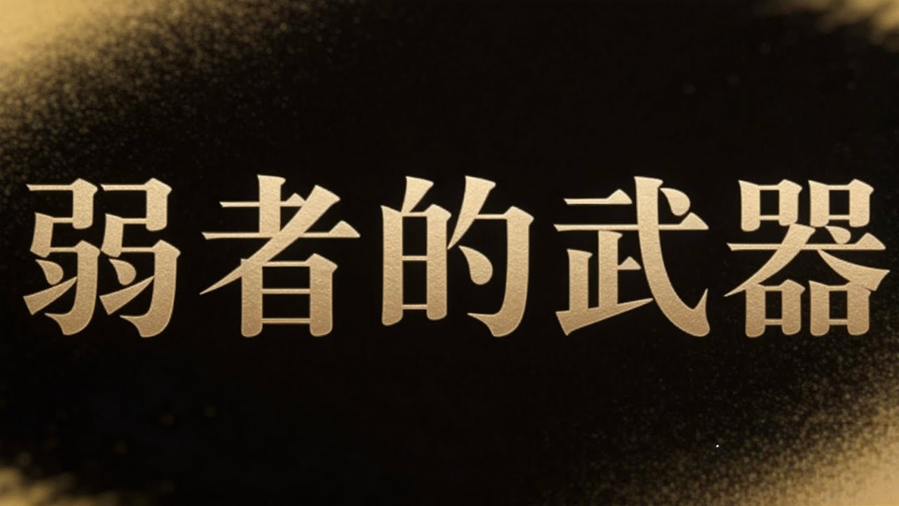 《弱者的武器》：真正的反抗，从来不是革命