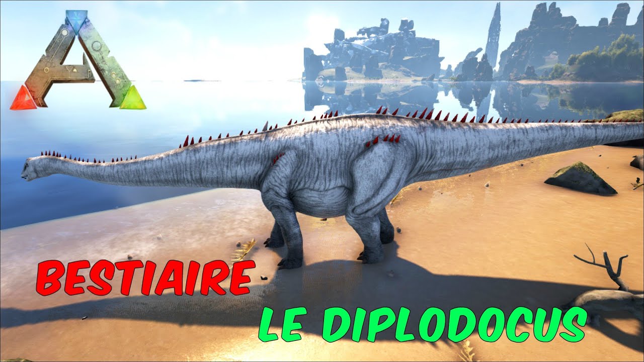 Ark Survival Evolved - FR - Bestiaire - Le Diplodocus