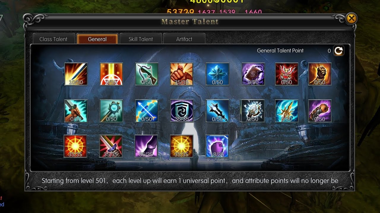 MU Monarch - Grow Lancer General Skill and Stat Guide